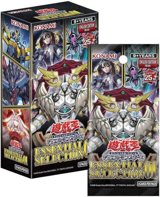 【遊戯王】Eseential Selection01 アジア英語版【1box】