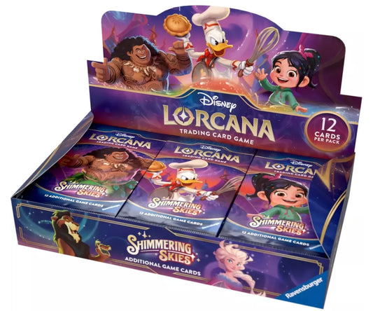 【予約商品】【Disney Lorcana】Shimmering Skies Gateway ブースターBOX　第5弾【発送時期9月中旬〜10月中旬】