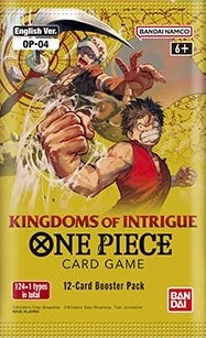 【予約販売】【英語版】ワンピースカード KINGDOMS OF INTRIGUE【OP-04】【発送時期9月中旬〜10月中旬】