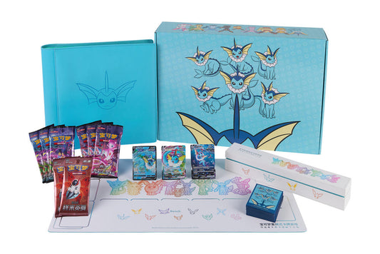 【予約商品】【未開封品】【中国語版】ポケモンカード イーブイ ギフトボックス 【シャワーズ】【発送時期7月下旬〜8月下旬】